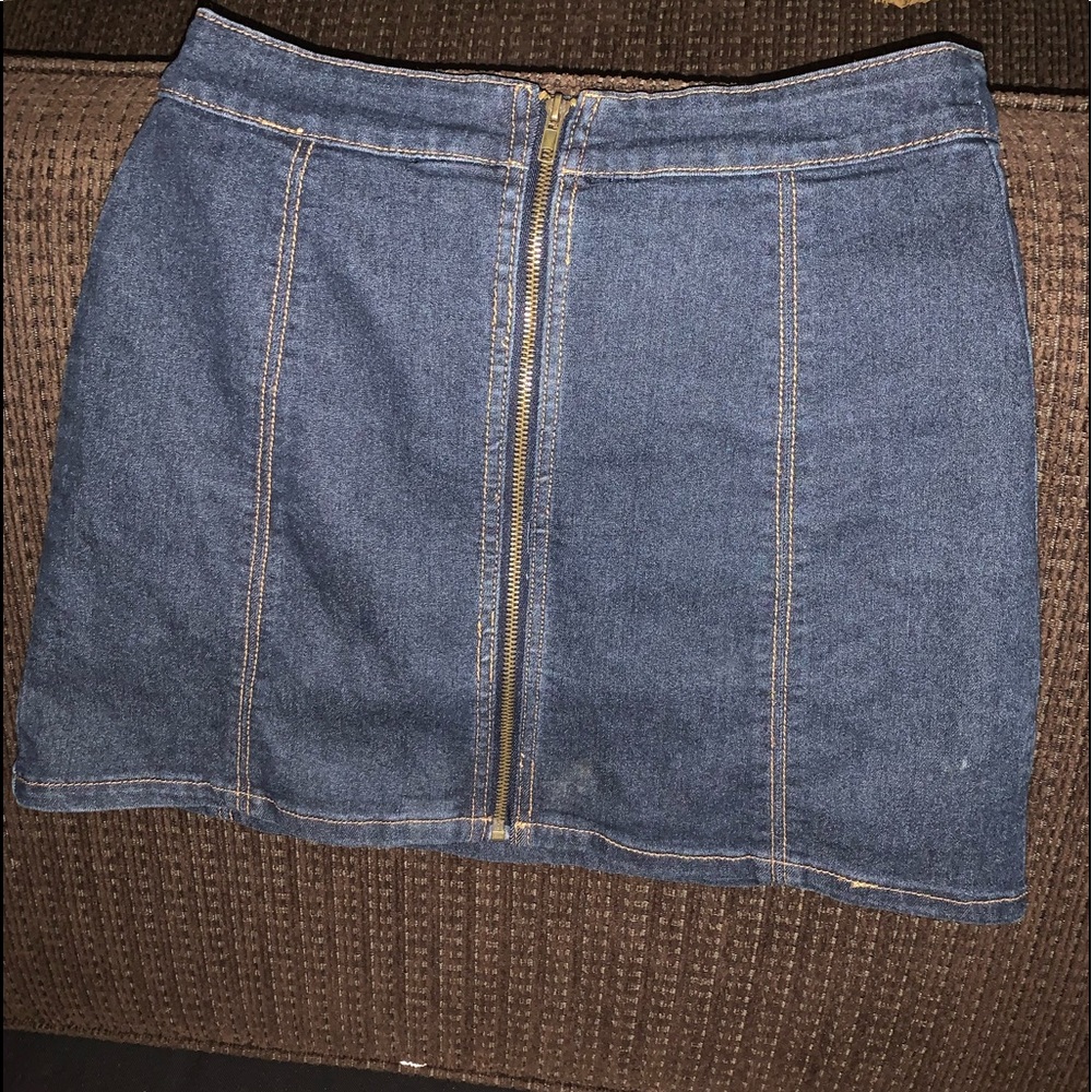 Dark Denim mini skirt